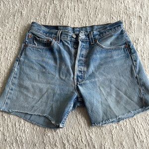 Thrifted Levi’s Cutoff Shorts